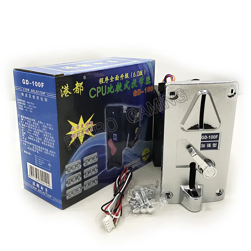 GD100F Plastic Panel Electronic Coin Acceptor CPU Comparison Multi Coin Selector Mechanism Arcade Games Machines Parts
GD100F Plastic Panel Electronic Coin Acceptor CPU Comparison Multi Coin Selector Mechanism Arcade Games Machines Parts
