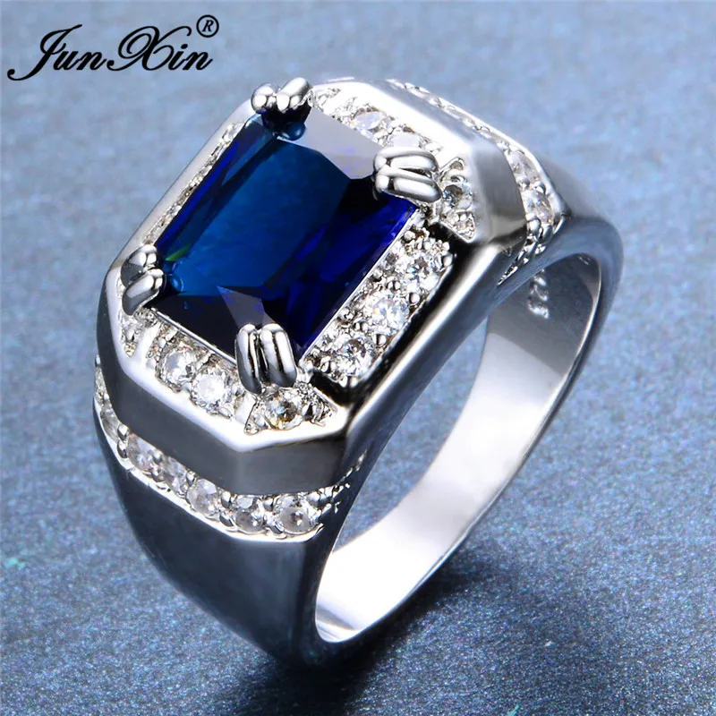 Male Female Blue Zircon Stone Ring Fashion 925 Silver Geometric Wedding Jewelry Promise Love Engagement Rings For Men And Women
Male Female Blue Zircon Stone Ring Fashion 925 Silver Geometric Wedding Jewelry Promise Love Engagement Rings For Men And Women