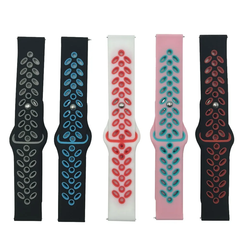20mm universal sports two-color leaf strap for Amazfit Youth Xiaomi Mi smart watch band wrist band
20mm universal sports two-color leaf strap for Amazfit Youth Xiaomi Mi smart watch band wrist band