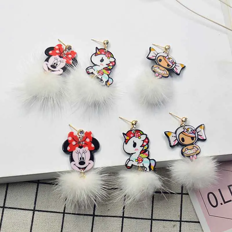 Lovely Women Earrings Mouse Mickey Mouse Minnie Smile Face Cartoon Fashion Earrings For Women Girls Kids Cute Style Earring
Lovely Women Earrings Mouse Mickey Mouse Minnie Smile Face Cartoon Fashion Earrings For Women Girls Kids Cute Style Earring