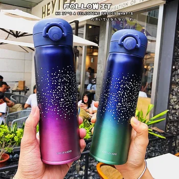 New Star Stainless Steel Thermos Vacuum Flask 500ml Thermal Insulation Tea Mug Women Girl Office Thermo Water Bottles
New Star Stainless Steel Thermos Vacuum Flask 500ml Thermal Insulation Tea Mug Women Girl Office Thermo Water Bottles