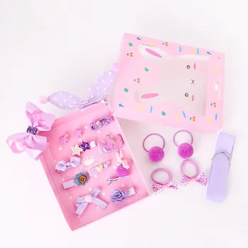 18 Pcs/Box Children Cute Hair Accessories Set Baby Fabric Bow Flower Hairpins Barrettes Hair clips Girls Headdress Gift
18 Pcs/Box Children Cute Hair Accessories Set Baby Fabric Bow Flower Hairpins Barrettes Hair clips Girls Headdress Gift