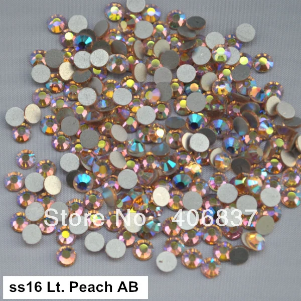 Free Shipping! 1440pcs/Lot, ss16 (3.8-4.0mm) Light Peach AB Flat Back Non Hotfix Glue On Nail Art Rhinestones
Free Shipping! 1440pcs/Lot, ss16 (3.8-4.0mm) Light Peach AB Flat Back Non Hotfix Glue On Nail Art Rhinestones