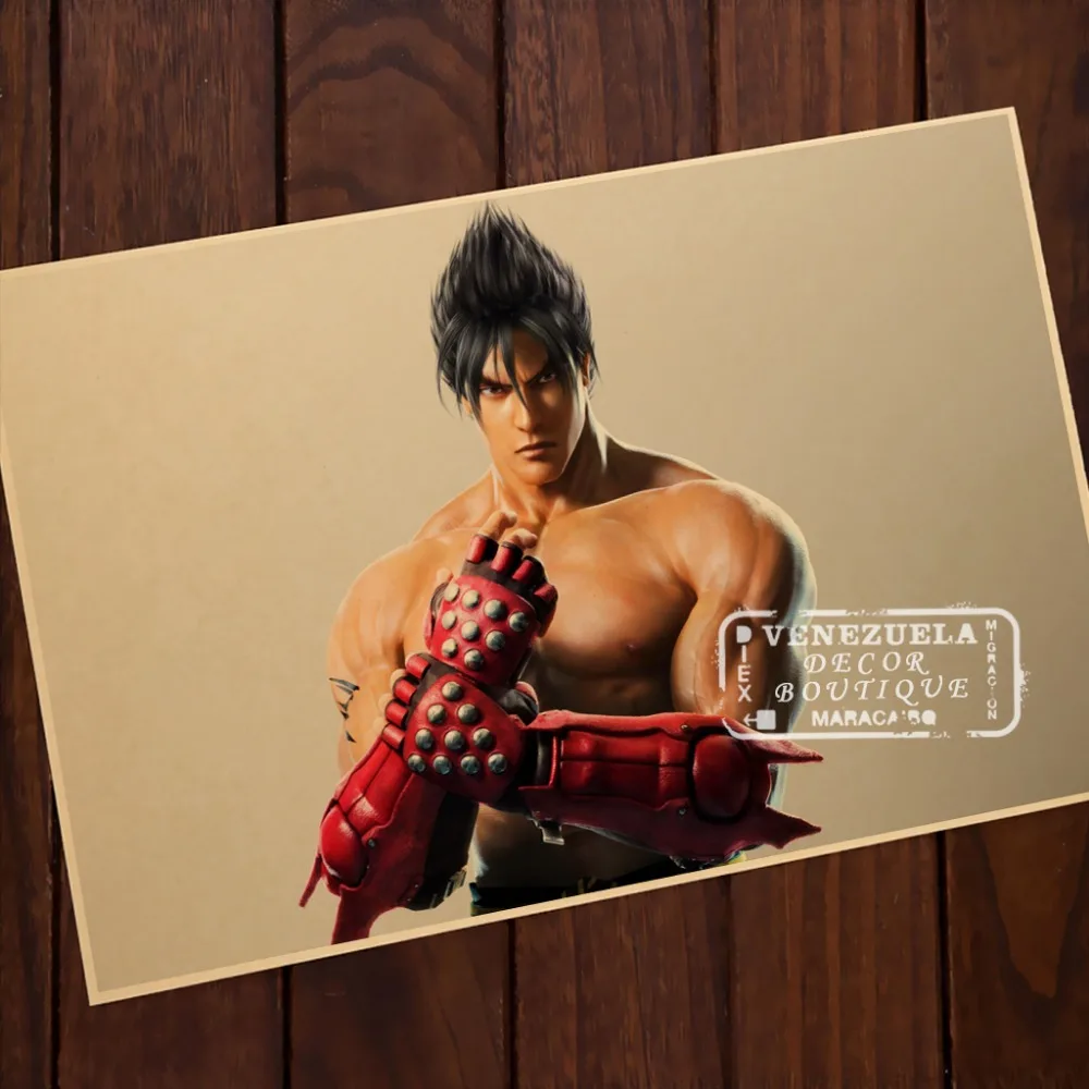 Jin Kazama Vintage Retro Canvas Painting Poster DIY Wall Home Bar Posters Home Decor Gift
Jin Kazama Vintage Retro Canvas Painting Poster DIY Wall Home Bar Posters Home Decor Gift