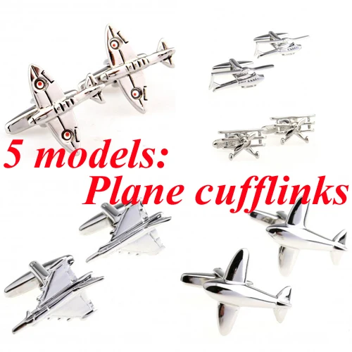 5 Designs Plane Cufflink Military Helicopter Warcraft Warplane Fighter Cuff Link Free Shipping
5 Designs Plane Cufflink Military Helicopter Warcraft Warplane Fighter Cuff Link Free Shipping