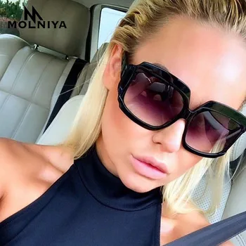 Oversized Square Hollow Sunglasses Women Gradient Ladies Shades New 2019 Big Frame Sun Glasses Female UV400 Protection
Oversized Square Hollow Sunglasses Women Gradient Ladies Shades New 2019 Big Frame Sun Glasses Female UV400 Protection