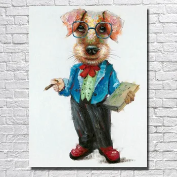 hot Sell Wholesale Canvas Art 100% Hand painted Abstract Animal Oil Painting Modern Living Room Wall Decor Dog Picture no Framed
hot Sell Wholesale Canvas Art 100% Hand painted Abstract Animal Oil Painting Modern Living Room Wall Decor Dog Picture no Framed