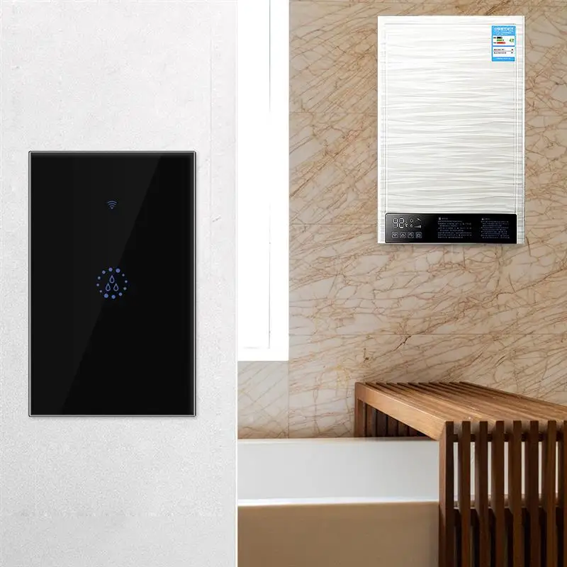 Wifi Boiler Smart Switch Water Heater Switches Voice Remote Control EU/US Touch Panel Timer Outdoor Work Alexa Google Home
Wifi Boiler Smart Switch Water Heater Switches Voice Remote Control EU/US Touch Panel Timer Outdoor Work Alexa Google Home