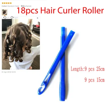18pcs/set Soft Rubber Magic Hair Care Rollers Silicone Hair Curler No Heat No Clip Hair Curling Styling DIY Tool
18pcs/set Soft Rubber Magic Hair Care Rollers Silicone Hair Curler No Heat No Clip Hair Curling Styling DIY Tool