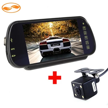 Car Parking Assistance System 7" MP5 Rearview Mirror Monitor Support SD/USB FM Radio with Night Vision Rear View Camera
Car Parking Assistance System 7" MP5 Rearview Mirror Monitor Support SD/USB FM Radio with Night Vision Rear View Camera