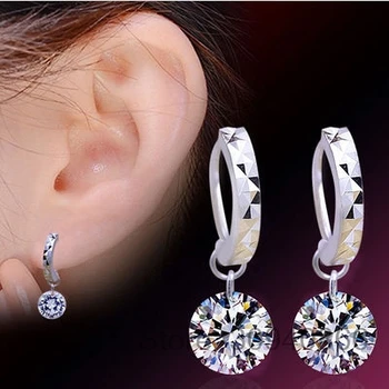Hot SALE Fine jewelry 925 silver new Crystal from Feather high-grade temperament circle anti allergy earrings
Hot SALE Fine jewelry 925 silver new Crystal from Feather high-grade temperament circle anti allergy earrings