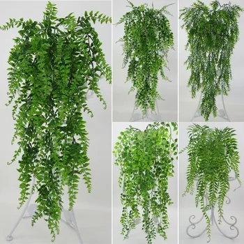 Plastic Artificial Leaves Persian Rattan Fake Plant Wall Hanging Courtyard Fake Leaf Garden Decoration
Plastic Artificial Leaves Persian Rattan Fake Plant Wall Hanging Courtyard Fake Leaf Garden Decoration