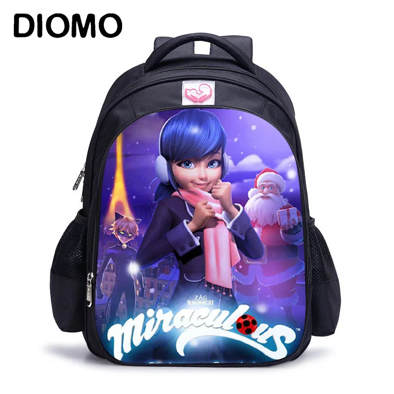 DIOMO Miraculous Ladybug Kids School Bag for Girls and Boys School Backpack Rugzak Children Schoolbags Hot Style Back Pack
DIOMO Miraculous Ladybug Kids School Bag for Girls and Boys School Backpack Rugzak Children Schoolbags Hot Style Back Pack