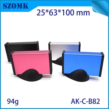 4 pcs, 25*63*100mm tube type aluminum electronics profile enclosure for pcb equipment box plastic end plate control enclosure
4 pcs, 25*63*100mm tube type aluminum electronics profile enclosure for pcb equipment box plastic end plate control enclosure
