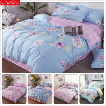 Floral Pattern 3/4 pcs Bedding Set Duvet Cover Sheet Pillowcase Soft Cotton Bed Linen Single Twin Queen King Big Size Bedspreads
Floral Pattern 3/4 pcs Bedding Set Duvet Cover Sheet Pillowcase Soft Cotton Bed Linen Single Twin Queen King Big Size Bedspreads