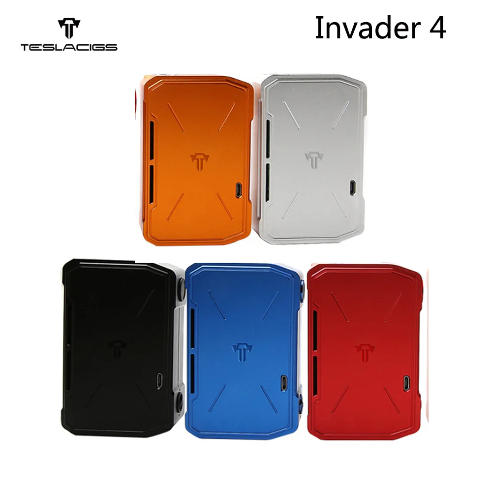 Original 280W Teslacigs Invader 4 Box Mod Vape Powered By 18650/20700/21700 Battery Dirt Resistant Anti-Fingerprint Vaporizer
Original 280W Teslacigs Invader 4 Box Mod Vape Powered By 18650/20700/21700 Battery Dirt Resistant Anti-Fingerprint Vaporizer