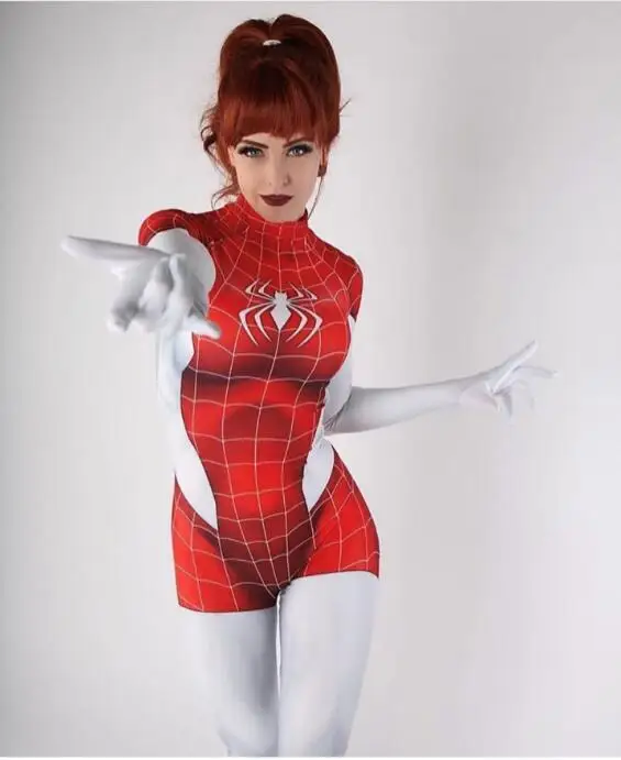 Девушка человека паука
