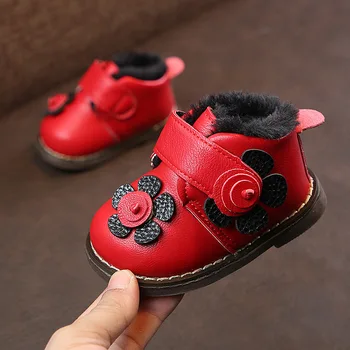 MXHY 2019 Winter New Girl Shoes Korean Flower Soft Bottom Warming Shoes 1-3 Years Old baby girl boots winter boots for girls
MXHY 2019 Winter New Girl Shoes Korean Flower Soft Bottom Warming Shoes 1-3 Years Old baby girl boots winter boots for girls