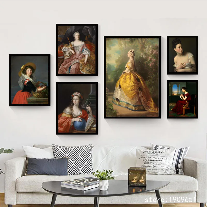 cotton no frame classical palace figures queen woman canvas printings oil painting printed on cotton wall art decoration picture
cotton no frame classical palace figures queen woman canvas printings oil painting printed on cotton wall art decoration picture
