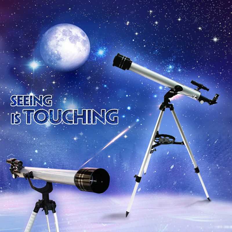 Outdoor Refractive Astronomical Telescope with Tripod 525X Zoom Monocular Space Astronomical Telescope F60700 Gift for Children
Outdoor Refractive Astronomical Telescope with Tripod 525X Zoom Monocular Space Astronomical Telescope F60700 Gift for Children