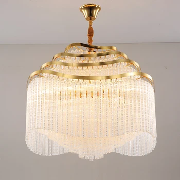New design large chandelier modern lighting AC110V 220V luxury lamp dinning room living room kroonluchter
New design large chandelier modern lighting AC110V 220V luxury lamp dinning room living room kroonluchter