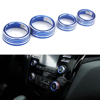 Car Middle Air Conditioning Switch Ring Audio CD Button Knob Cover Circle Decoration Trim For 2016 Nissan Qashqai Styling Blue
Car Middle Air Conditioning Switch Ring Audio CD Button Knob Cover Circle Decoration Trim For 2016 Nissan Qashqai Styling Blue