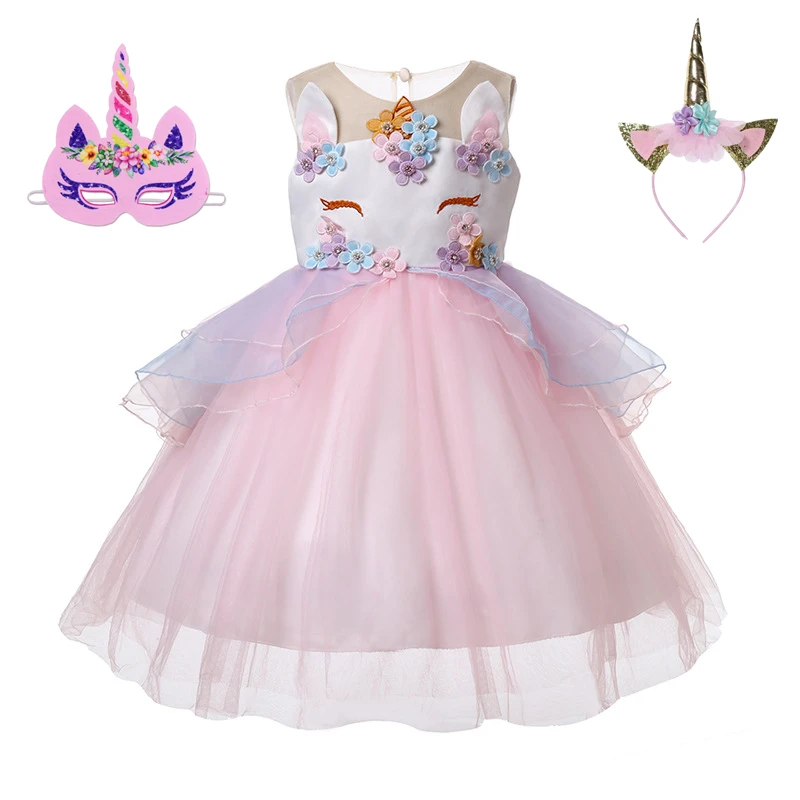 New Kids Girls Moana Vestidos Unicorn headband Party Girls Dress Elegant Cinderella Elsa Dress Costume Summer Wedding Dresses
New Kids Girls Moana Vestidos Unicorn headband Party Girls Dress Elegant Cinderella Elsa Dress Costume Summer Wedding Dresses