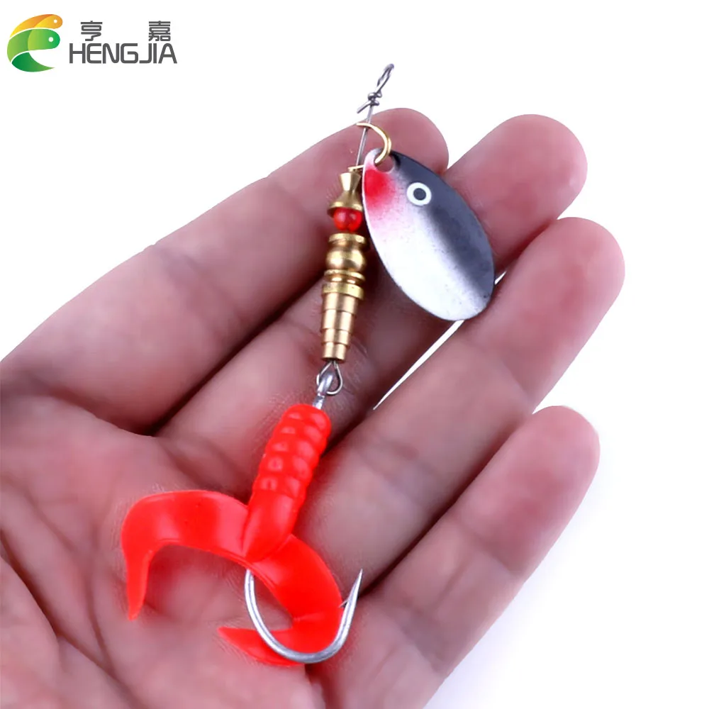 HENGJIA 7.1g 9cm hard metal trolling spinnerbaits wobbler pike carp trout catfish fishing baits blade sequins spoons takles
HENGJIA 7.1g 9cm hard metal trolling spinnerbaits wobbler pike carp trout catfish fishing baits blade sequins spoons takles