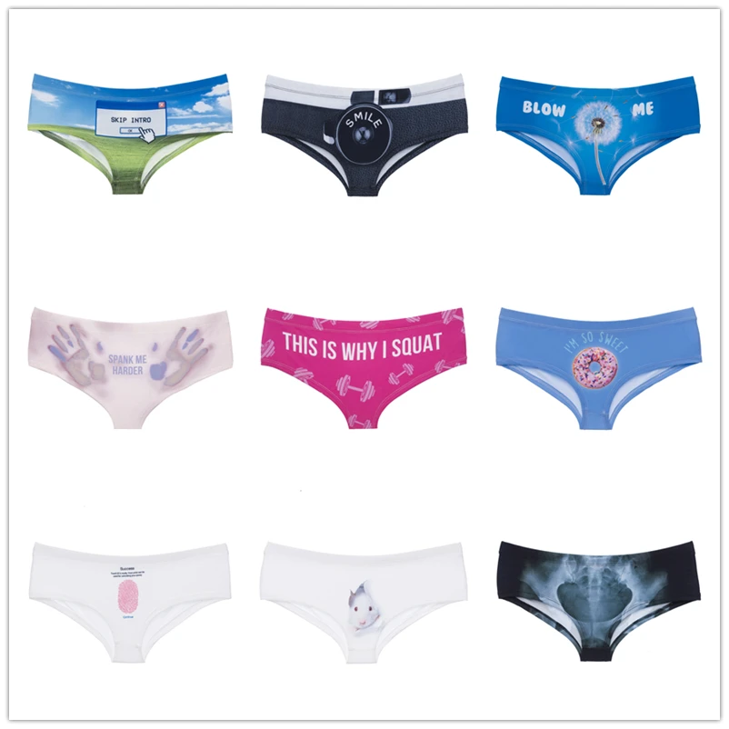 3D Printed Mid-Waist Woman Underwear Microsoft Windows Women Briefs Camera Dandelion Donuts X-Ray Touch ID Lady Panties
3D Printed Mid-Waist Woman Underwear Microsoft Windows Women Briefs Camera Dandelion Donuts X-Ray Touch ID Lady Panties