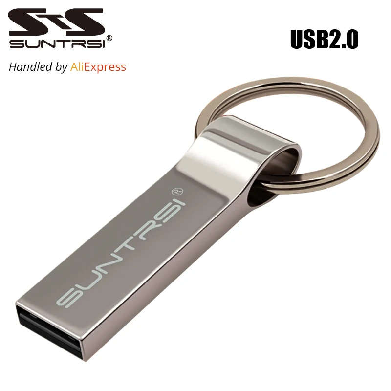 Suntrsi USB Flash Drive 64 ГБ металлические стальные накопитель Высокая скорость pendrive