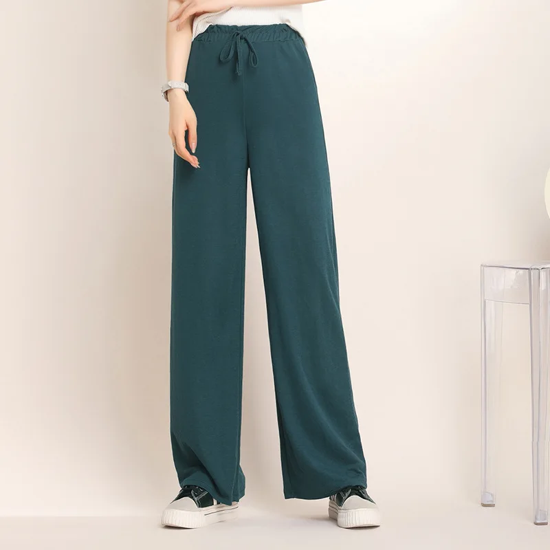 Mr.nut wide-leg pants women's 2019 Korean version of the new high waist was thin wild casual women's trousers
Mr.nut wide-leg pants women's 2019 Korean version of the new high waist was thin wild casual women's trousers