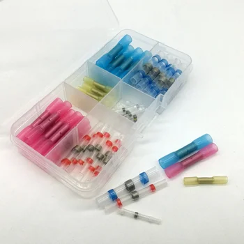 Fullly Insulated Heat Shrink Butt Connector Waterproof Splice Soldering 60pcs Electrical Wire Cable Crimp Terminal Connector Kit
Fullly Insulated Heat Shrink Butt Connector Waterproof Splice Soldering 60pcs Electrical Wire Cable Crimp Terminal Connector Kit