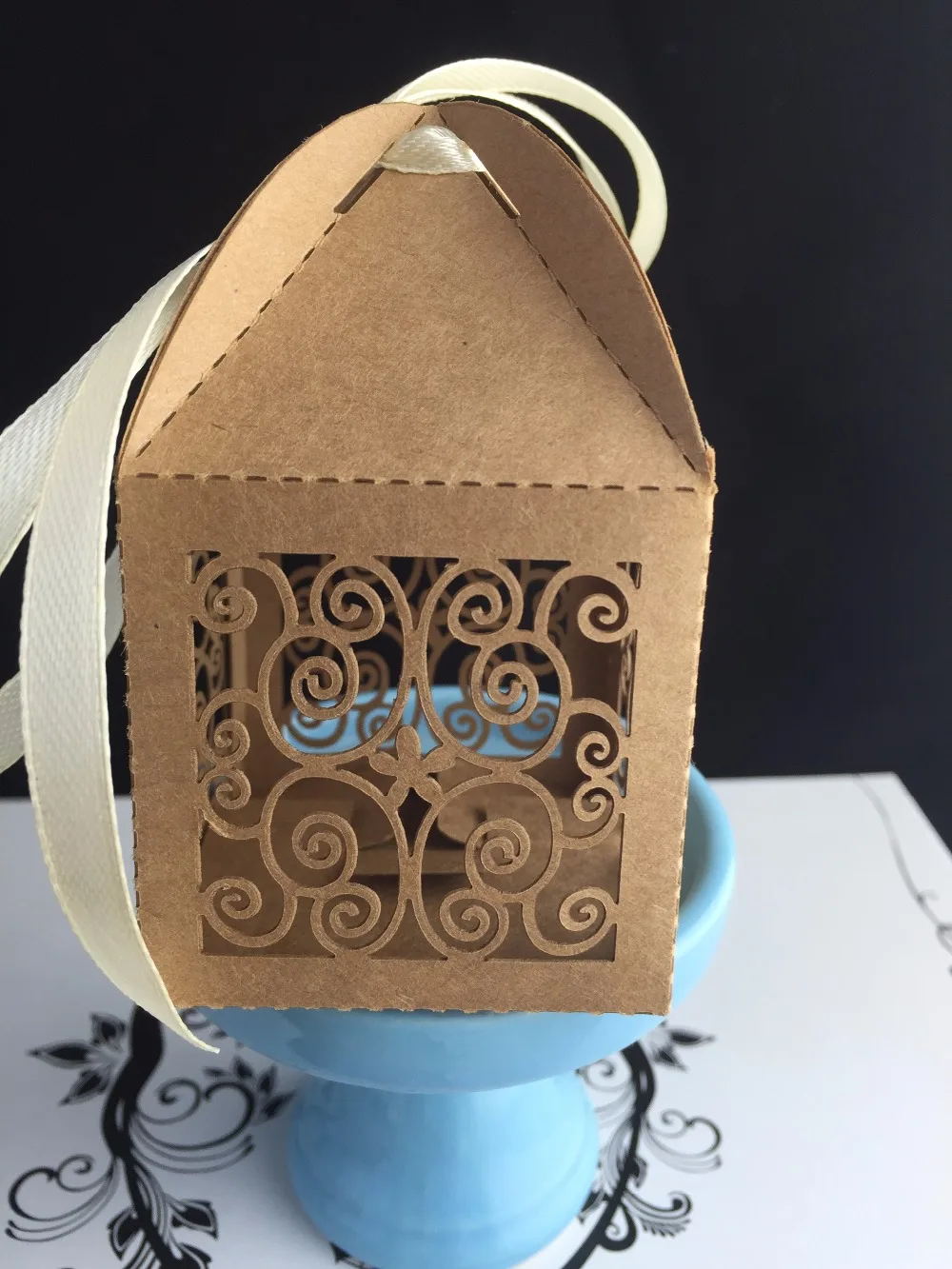 300pcs Small favor boxes,Kraft Paper Brown Wedding favor boxes candy box with ribbon.Laser Cut Box for Wedding Party Gift Favors
300pcs Small favor boxes,Kraft Paper Brown Wedding favor boxes candy box with ribbon.Laser Cut Box for Wedding Party Gift Favors