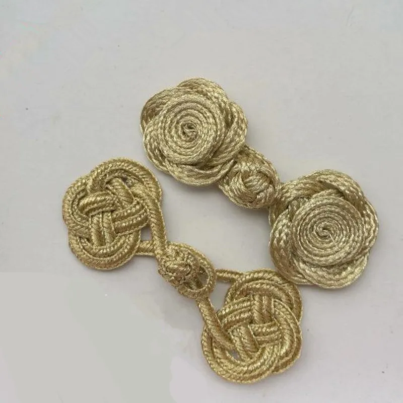 4 Pairs Handmade Chinese Frog Closure Buttons Knot Fastener For Cheongsam Tang Suit Vintage Handcraft Flower Decoration Button
4 Pairs Handmade Chinese Frog Closure Buttons Knot Fastener For Cheongsam Tang Suit Vintage Handcraft Flower Decoration Button