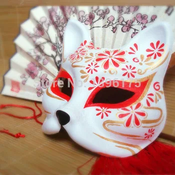 Hand- painted Halloween Mask Endulge Japanese Animal Mask Full Face Halloween Masquerade Cosplay Party Masks
Hand- painted Halloween Mask Endulge Japanese Animal Mask Full Face Halloween Masquerade Cosplay Party Masks