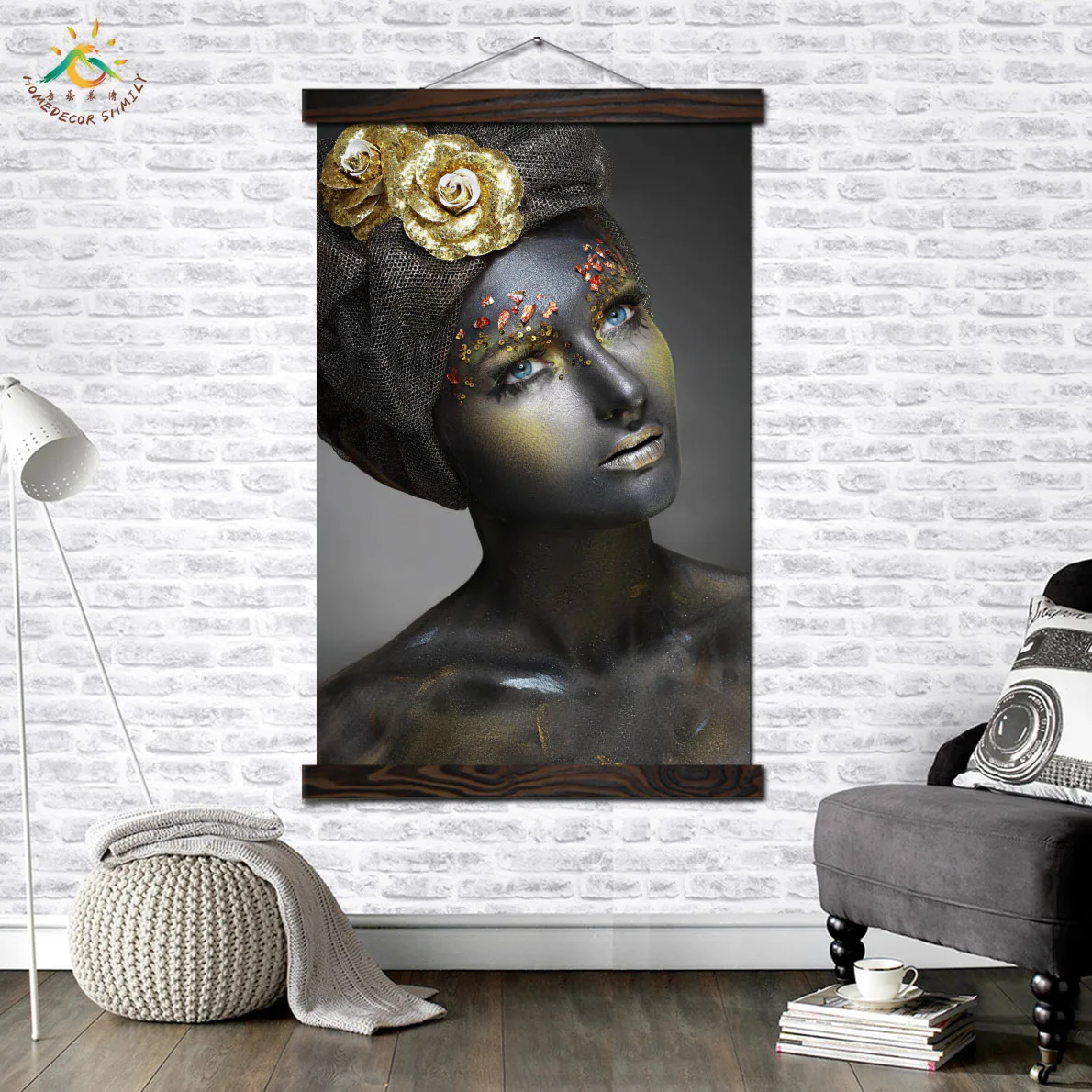 Woman Art Make Up Vintage Posters and Prints Scroll Painting Canvas Wall Art Picture Farme Painting Living Room Home Decoration
Woman Art Make Up Vintage Posters and Prints Scroll Painting Canvas Wall Art Picture Farme Painting Living Room Home Decoration