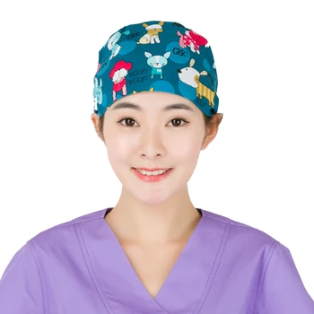 Cotton Surgical caps Medical cap print for Men and women Adjustable Bunny One Size Dental Clinic Hospital Work Hats Hearwear
Cotton Surgical caps Medical cap print for Men and women Adjustable Bunny One Size Dental Clinic Hospital Work Hats Hearwear