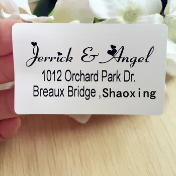 1.5*2.5 inches Personalized stickers CLASSIC WEDDING RETURN ADDRESS LABELS Invitation cards envelops seal tags
1.5*2.5 inches Personalized stickers CLASSIC WEDDING RETURN ADDRESS LABELS Invitation cards envelops seal tags