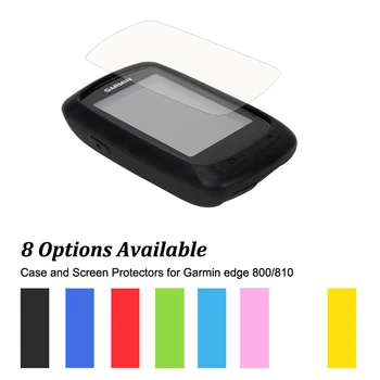 Rubber Protect Skin Case + Clear Screen Protectors Shield Film for Cycling Computer GPS Garmin Edge 800 / 810 Muti-Colors
Rubber Protect Skin Case + Clear Screen Protectors Shield Film for Cycling Computer GPS Garmin Edge 800 / 810 Muti-Colors