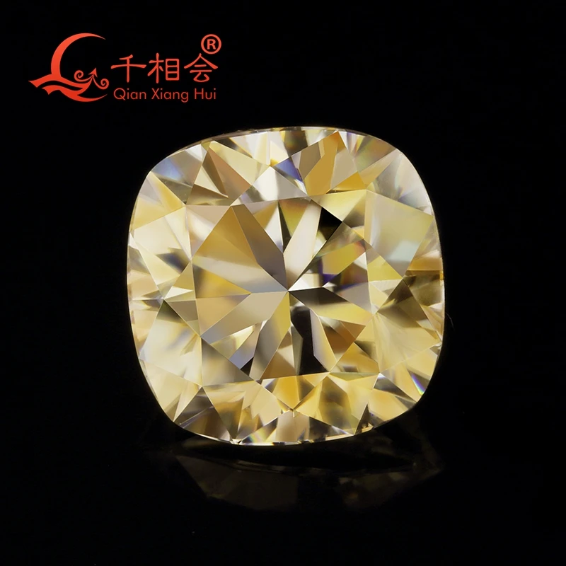 yellow color cushion shape diamond cut moissanite loose stone ( video is light yellow) for jewelry making
yellow color cushion shape diamond cut moissanite loose stone ( video is light yellow) for jewelry making
