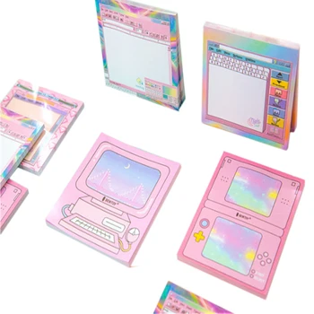 10packs/lot Pink Computer Game Machine 5 designs paper Paste Memo Stickers Notes Notepad Materies New School Office Supplies
10packs/lot Pink Computer Game Machine 5 designs paper Paste Memo Stickers Notes Notepad Materies New School Office Supplies