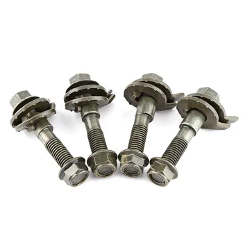 4 pcs 14mm Vehicles Steel Four Wheel Alignment Adjustable Camber Kit Cam Bolt lightweigh Small structure and big function
4 pcs 14mm Vehicles Steel Four Wheel Alignment Adjustable Camber Kit Cam Bolt lightweigh Small structure and big function