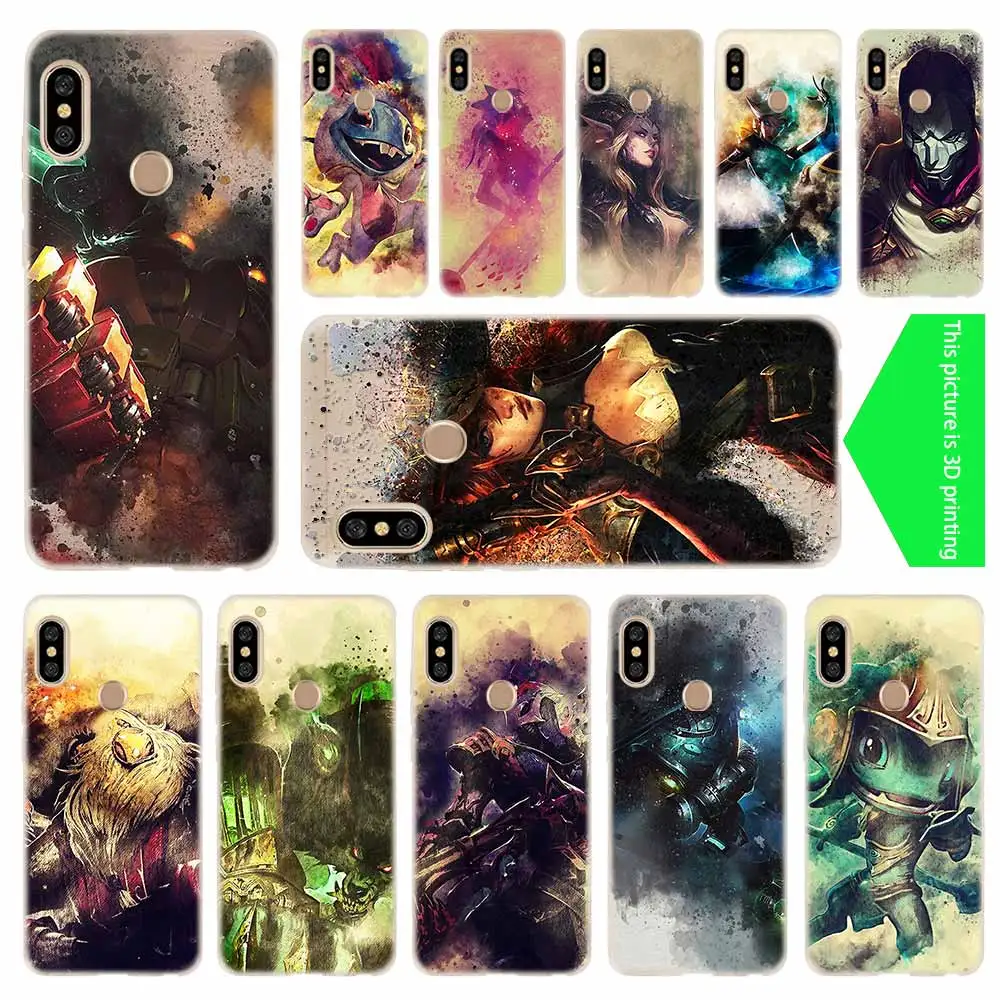 cover soft Silicone TPU Case For Xiaomi Redmi 3 4X 4a 5 Plus 5a S2 6a 6 Pro Note 5 6 4 3 5a Xayah Rakan caitlyn LOL
cover soft Silicone TPU Case For Xiaomi Redmi 3 4X 4a 5 Plus 5a S2 6a 6 Pro Note 5 6 4 3 5a Xayah Rakan caitlyn LOL