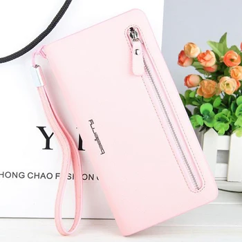 Women Zipper Long Coin Purses Money Bag Credit Card Holder High Quality Clutch Wallets Female Leather Phone Wallets
Women Zipper Long Coin Purses Money Bag Credit Card Holder High Quality Clutch Wallets Female Leather Phone Wallets