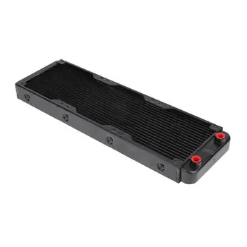 18 Tubes Computer Water Cooling Radiator 360mm Water Heat Exchanger With G1/4 Thread CPU Heat Sink For Laptop Desktop Computer
18 Tubes Computer Water Cooling Radiator 360mm Water Heat Exchanger With G1/4 Thread CPU Heat Sink For Laptop Desktop Computer