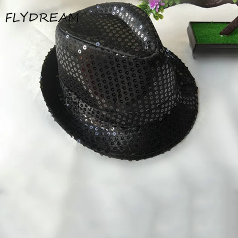 2019 New Jazz Hat Adults Children Jazz Hat Stage Dance Performance Sequin Magic Show Bar Party Up Jazz Dancing Hats Supplies
2019 New Jazz Hat Adults Children Jazz Hat Stage Dance Performance Sequin Magic Show Bar Party Up Jazz Dancing Hats Supplies