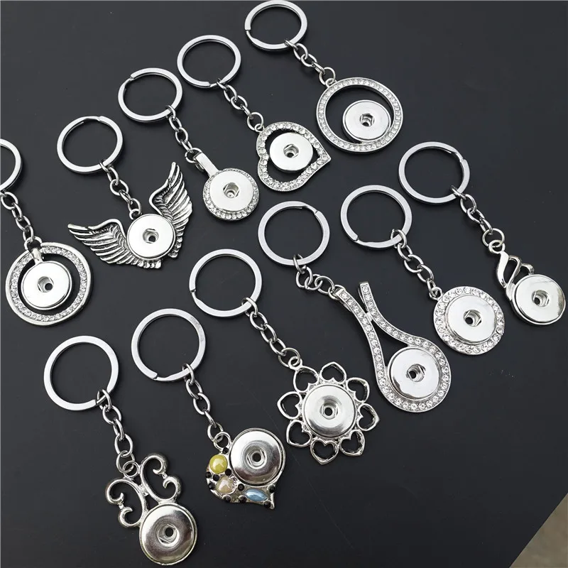12 Pieces Keychain Collections, 18mm Snap Buttons Socket Charm Pendant Keyring, Wings, Flowers, Heart, Owl, Marquise, Styles Mix
12 Pieces Keychain Collections, 18mm Snap Buttons Socket Charm Pendant Keyring, Wings, Flowers, Heart, Owl, Marquise, Styles Mix