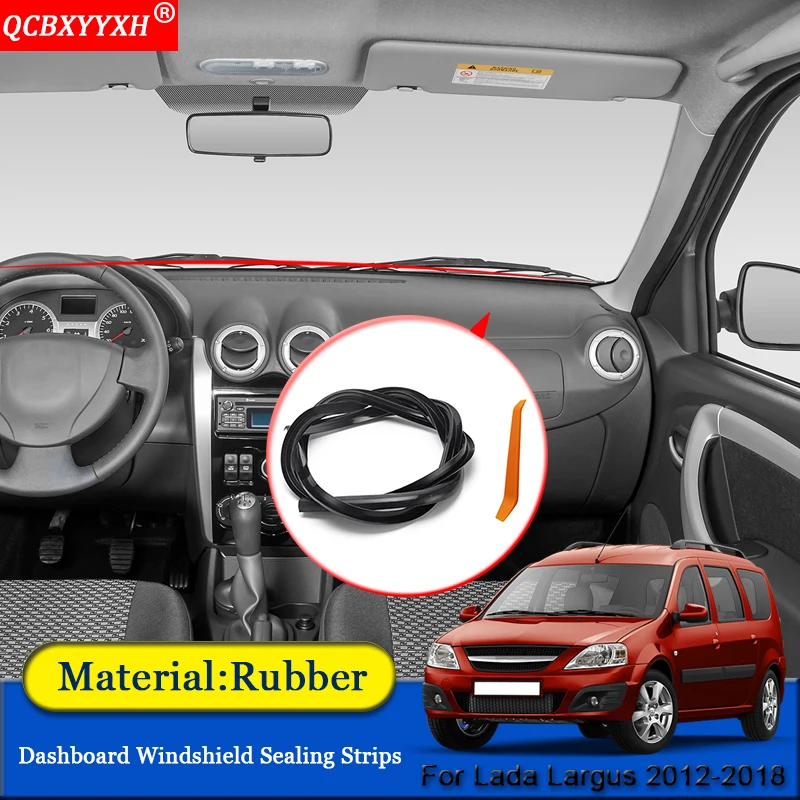 QCBXYYXH Car-styling Rubber Anti-Noise Soundproof Dustproof Car Dashboard Windshield Sealing Strips For Lada Largus 2012-2018
QCBXYYXH Car-styling Rubber Anti-Noise Soundproof Dustproof Car Dashboard Windshield Sealing Strips For Lada Largus 2012-2018