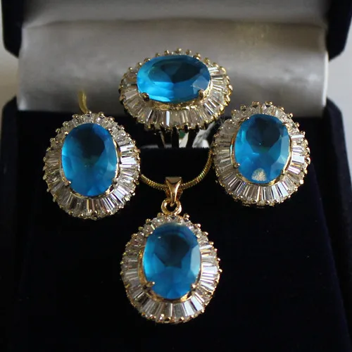 Hot Girls Shop New to lady Flower Jewelry Set jade crystal | Украшения и аксессуары