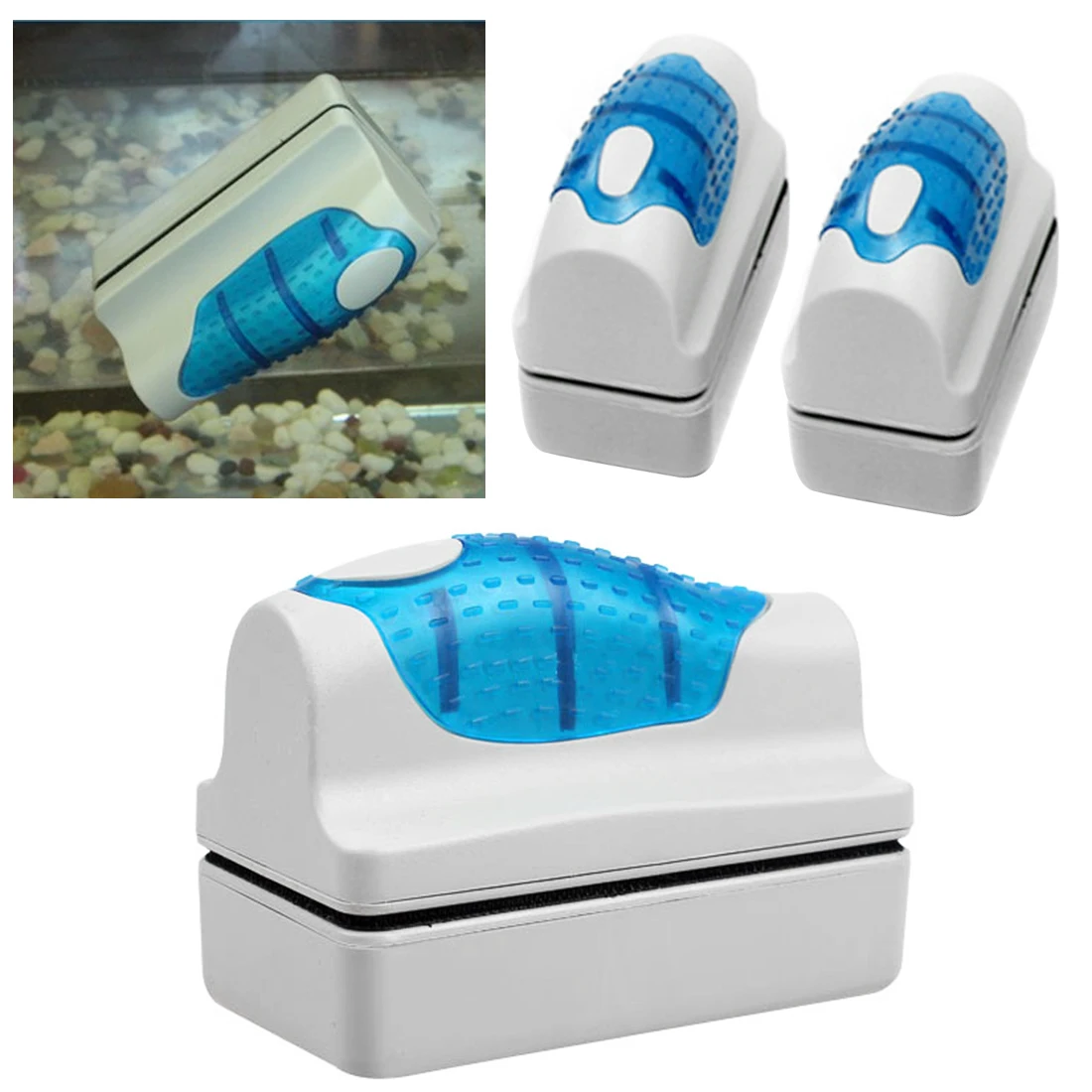 1pcs Magnetic Brush Aquarium Fish Tank Glass Algae Scraper Cleaner Floating Curve Aquarium Window Cleaning Magnets Brush Cleaner
1pcs Magnetic Brush Aquarium Fish Tank Glass Algae Scraper Cleaner Floating Curve Aquarium Window Cleaning Magnets Brush Cleaner